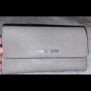 Grey Michael Kors Wallet